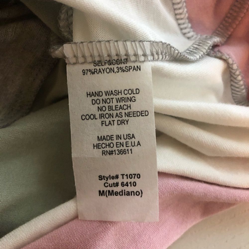 Twenty Second Colorblock Gray Top - Picture 7 of 7